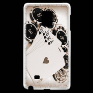 Coque Samsung Galaxy Note Edge Vintage Poker