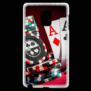 Coque Samsung Galaxy Note Edge Paire d'As au poker