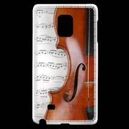 Coque Samsung Galaxy Note Edge Violon et partitions