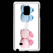 Coque Samsung Galaxy Note Edge Chaussures bébé