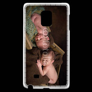 Coque Samsung Galaxy Note Edge Jumeaux dormant dans des caisses