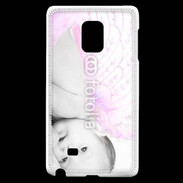 Coque Samsung Galaxy Note Edge Bébé ailes d'ange rose