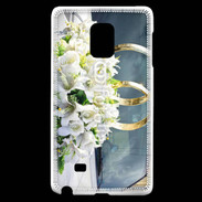 Coque Samsung Galaxy Note Edge Composition florale mariage