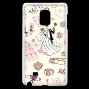 Coque Samsung Galaxy Note Edge Thème mariage 1