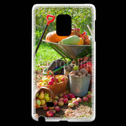 Coque Samsung Galaxy Note Edge fruits et légumes d'automne