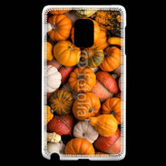 Coque Samsung Galaxy Note Edge fond de citrouilles automne
