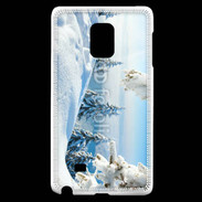 Coque Samsung Galaxy Note Edge Paysage hiver 