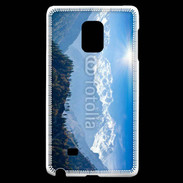 Coque Samsung Galaxy Note Edge Montagne enneigée