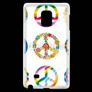 Coque Samsung Galaxy Note Edge Symboles de paix