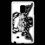 Coque Samsung Galaxy Note Edge Tête de mort Gangster