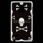 Coque Samsung Galaxy Note Edge Fond tête de mort 3