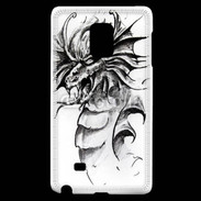 Coque Samsung Galaxy Note Edge Dragon en dessin 35