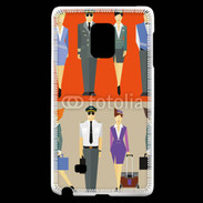 Coque Samsung Galaxy Note Edge Commandant de bord et hôtesse de l'air 2