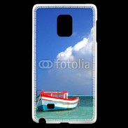 Coque Samsung Galaxy Note Edge Bateau de pêcheur en mer