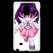 Coque Samsung Galaxy Note Edge Chibi style illustration of a super-heroine 25