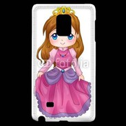Coque Samsung Galaxy Note Edge Cute cartoon illustration of a queen