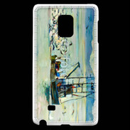 Coque Samsung Galaxy Note Edge Peinture bateau de pêche