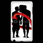 Coque Samsung Galaxy Note Edge Couple Gay