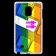 Coque Samsung Galaxy Note Edge Gay keyboard