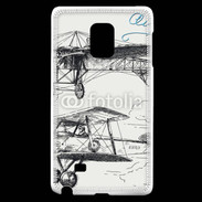 Coque Samsung Galaxy Note Edge Vintage Aircraft