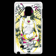 Coque Samsung Galaxy Note Edge Tatouage Girl