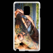 Coque Samsung Galaxy Note Edge Tatouage homme sexy