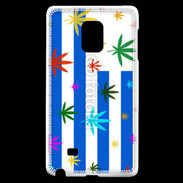 Coque Samsung Galaxy Note Edge Drapeau Uruguay cannabis