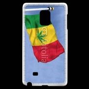 Coque Samsung Galaxy Note Edge Drapeau cannabis 2