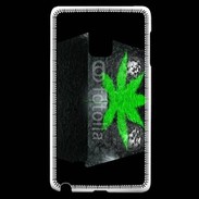 Coque Samsung Galaxy Note Edge Cube de cannabis