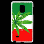 Coque Samsung Galaxy Note Edge Drapeau italien cannabis