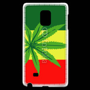 Coque Samsung Galaxy Note Edge Drapeau reggae cannabis