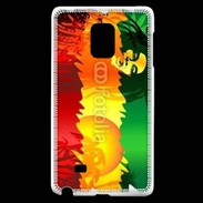 Coque Samsung Galaxy Note Edge Chanteur de reggae