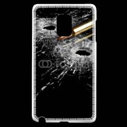 Coque Samsung Galaxy Note Edge Impacte de balle dans une vitre