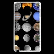 Coque Samsung Galaxy Note Edge Système solaire