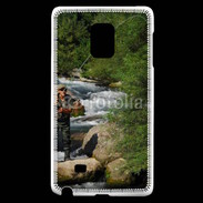 Coque Samsung Galaxy Note Edge Pêche à la truite
