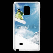 Coque Samsung Galaxy Note Edge Saut en Snowboard 2