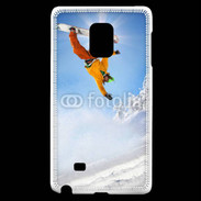 Coque Samsung Galaxy Note Edge Saut de snowboarder