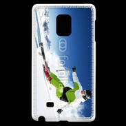 Coque Samsung Galaxy Note Edge Skieur en montagne