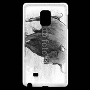 Coque Samsung Galaxy Note Edge Dessin de taureau de corrida