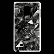 Coque Samsung Galaxy Note Edge Fond cristal abstrait