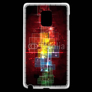 Coque Samsung Galaxy Note Edge Fond abstrait coloré