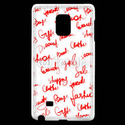 Coque Samsung Galaxy Note Edge Fashion mots