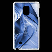 Coque Samsung Galaxy Note Edge Effet de mode bleu