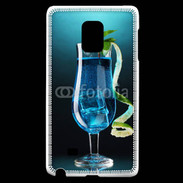 Coque Samsung Galaxy Note Edge Cocktail bleu
