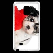 Coque Samsung Galaxy Note Edge chiot calin