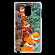 Coque Samsung Galaxy Note Edge Trio de poisson clown