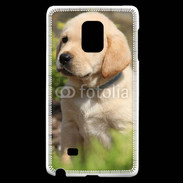 Coque Samsung Galaxy Note Edge Portrait de chiot Labrador 800