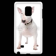 Coque Samsung Galaxy Note Edge Bull Terrier blanc 600