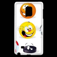Coque Samsung Galaxy Note Edge Sourires de ballons