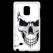 Coque Samsung Galaxy Note Edge Tête de mort fumeur